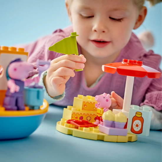Lego Duplo Пътуването с лодка на Пепа 10432