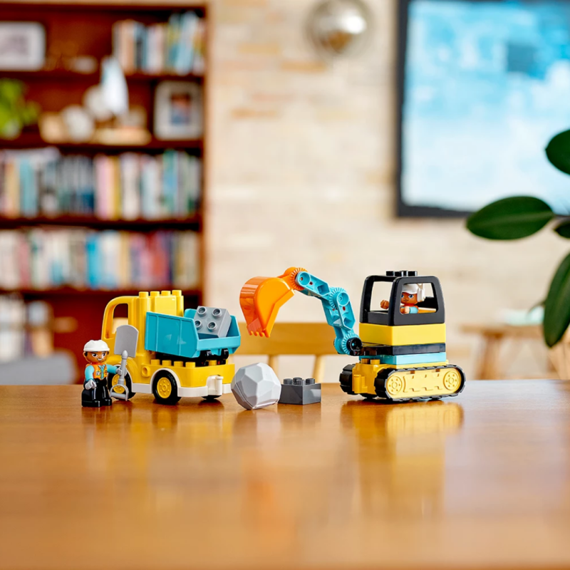 LEGO Duplo Town Камион и екскаватор с вериги 10931
