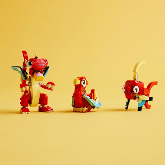 LEGO Creator Червен дракон 31145