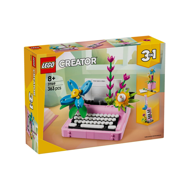 LEGO Creator Пишеща машина с цветя 31169 