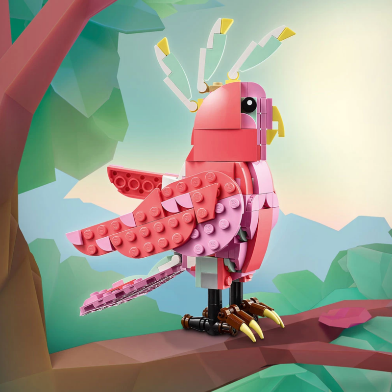 LEGO Creator Диви животни: Розово фламинго 31170