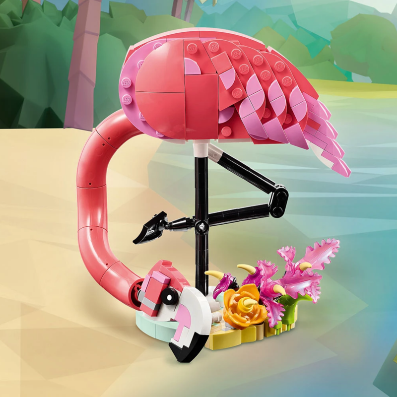 LEGO Creator Диви животни: Розово фламинго 31170