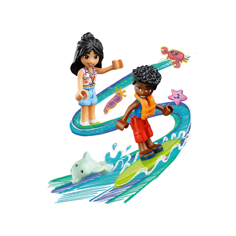 LEGO Friends Забавления с плажно бъги 41725