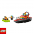 LEGO City Fire Пожарникарска спасителна лодка 60373
