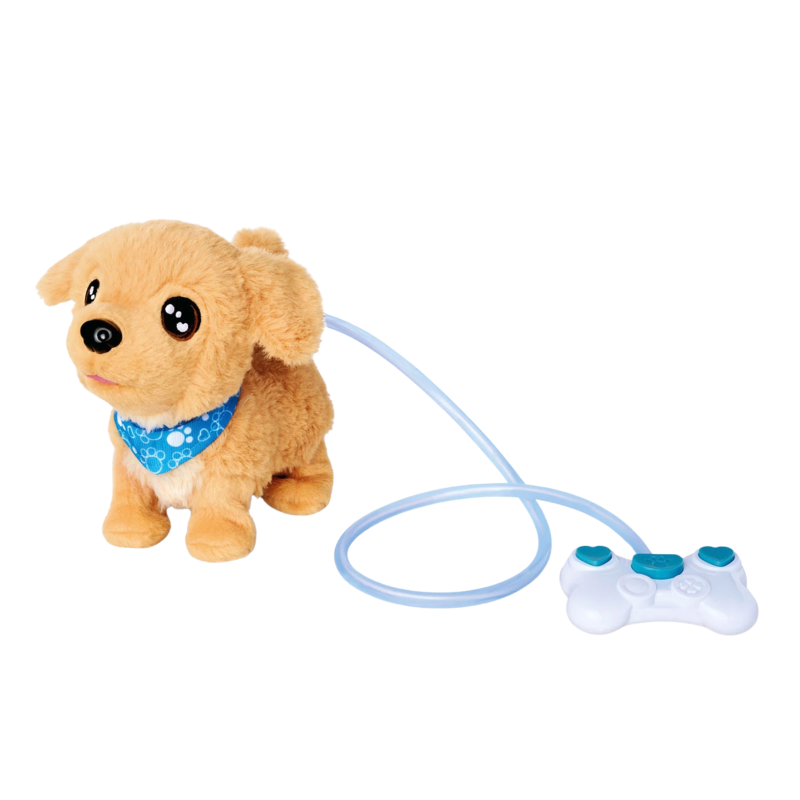 Кученце Чичи Loomy със син шал, 20 см