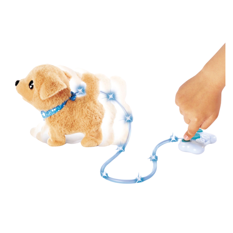 Кученце Чичи Loomy със син шал, 20 см