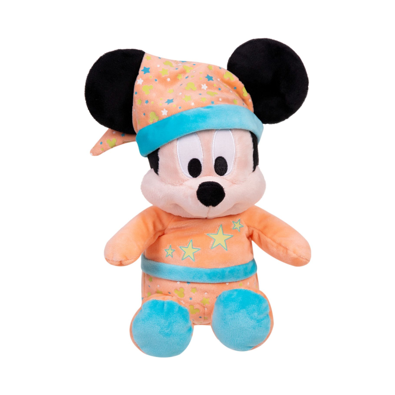 Плюшен Мики Маус светещ в тъмното, 28 см