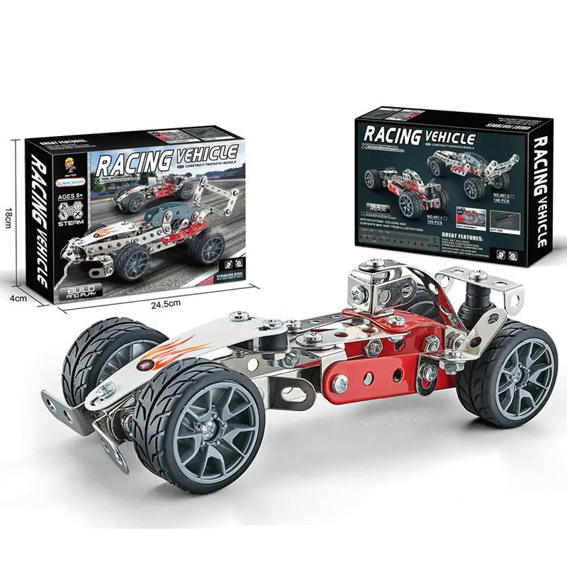 Метален конструктор - Кола 105 елемента