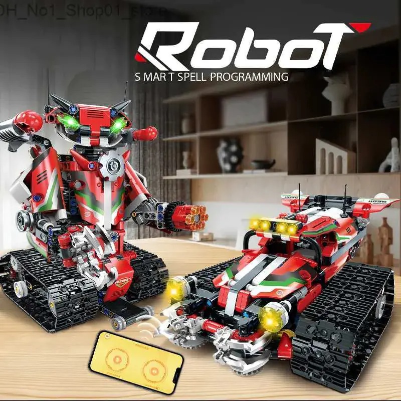 Конструктор Робот - Кола с радио контрол и смарт управление 
