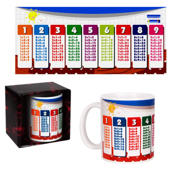Чаша - Таблица за умножение в кутия