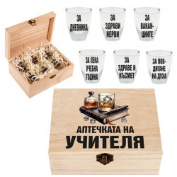 Кутия - АПТЕЧКАТА НА УЧИТЕЛЯ