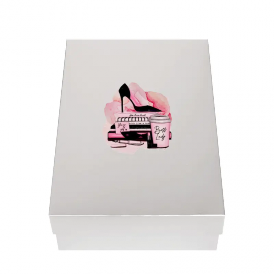 Подаръчен комплект за спа в розово и бутилка