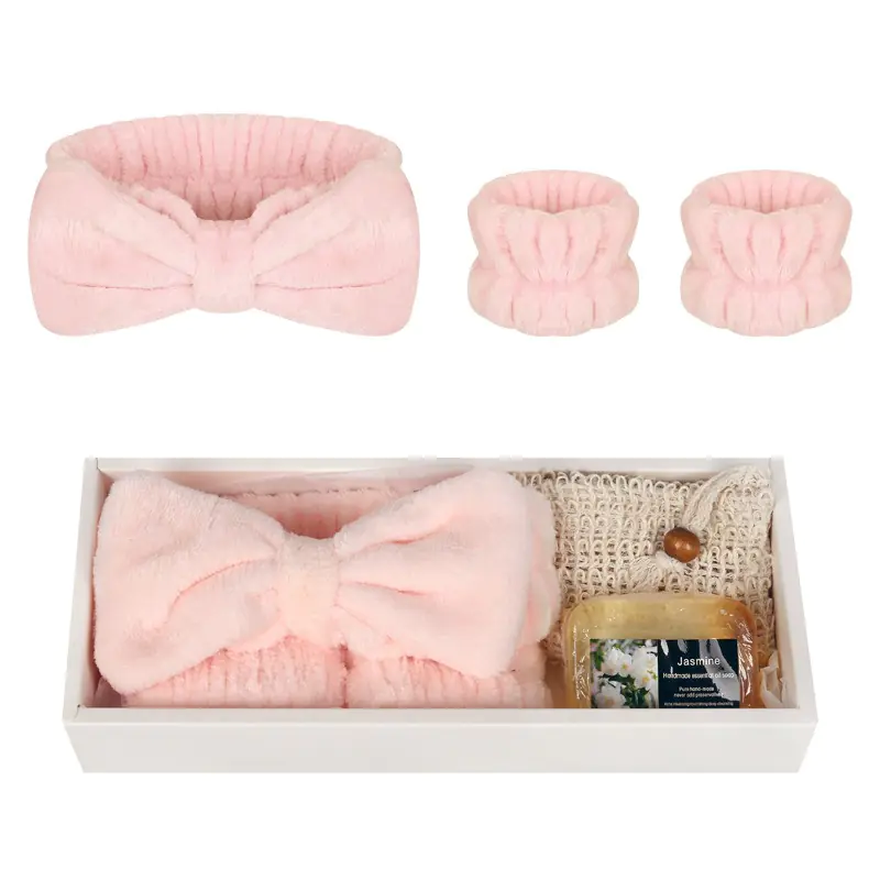 Подаръчен комплект за спа с глицеринов сапун Жасмин