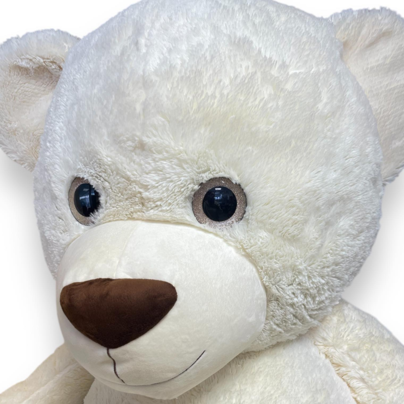 Плюшено мече с дълги крака Силвия, екрю, 200 см