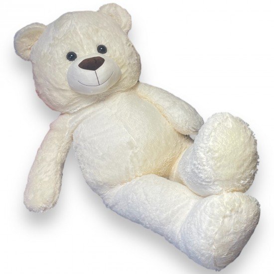 Плюшено мече с дълги крака Катя, екрю, 150 см