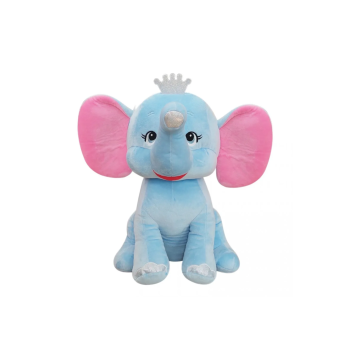 Плюшен слон Тара, син, 28 см