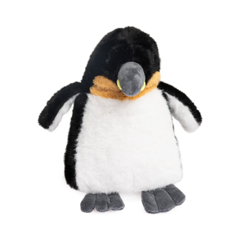 Плюшен императорски пингвин Снежи, 25 см