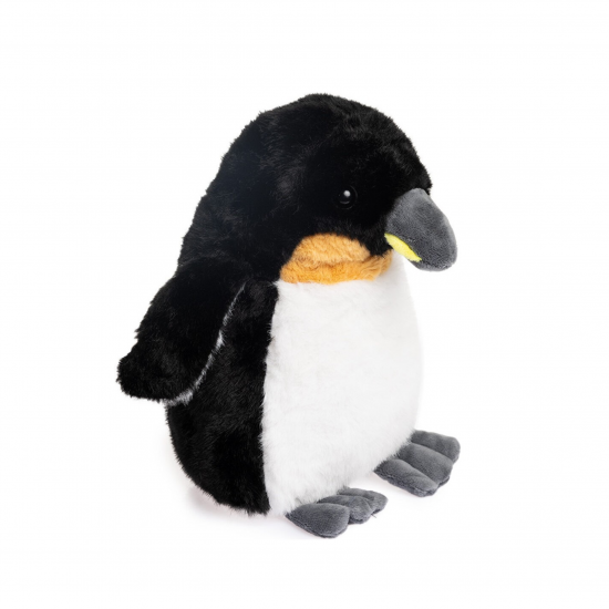 Плюшен императорски пингвин Снежи, 25 см