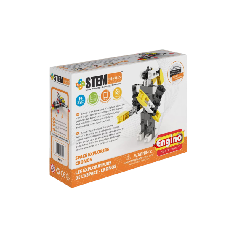 Детски конструктор Енджино СТЕМ - Герой Кронос