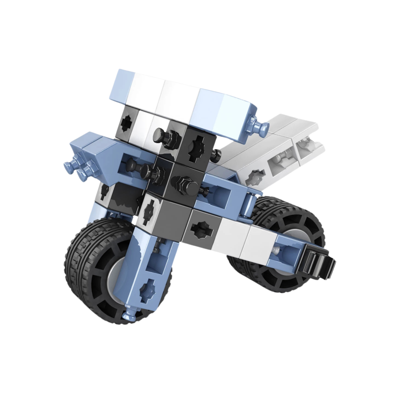 Детски конструктор Енджино СТЕМ - Герой мотоциклети