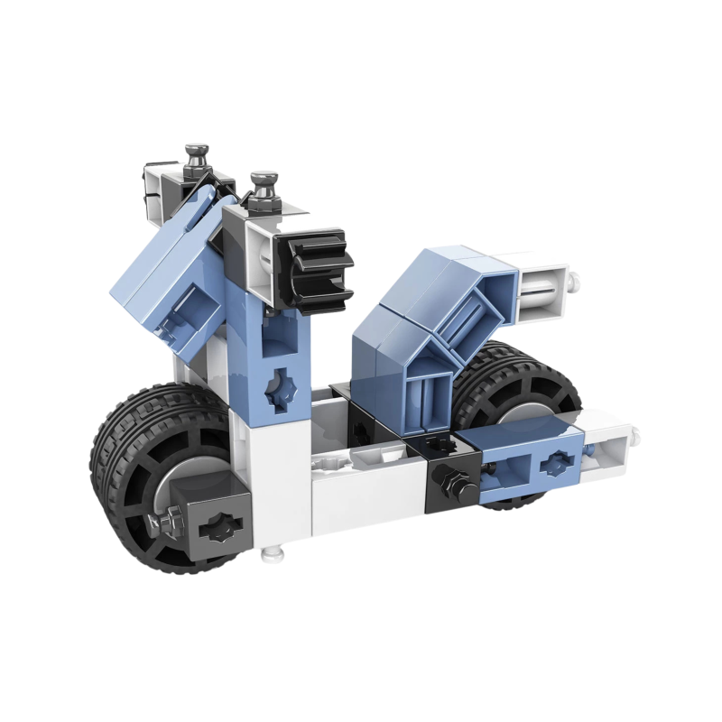 Детски конструктор Енджино СТЕМ - Герой мотоциклети
