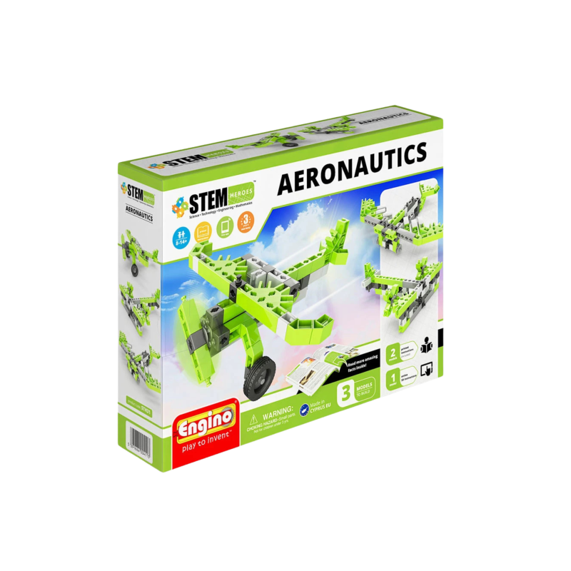 Детски конструктор Енджино СТЕМ - Герой въздухоплаване