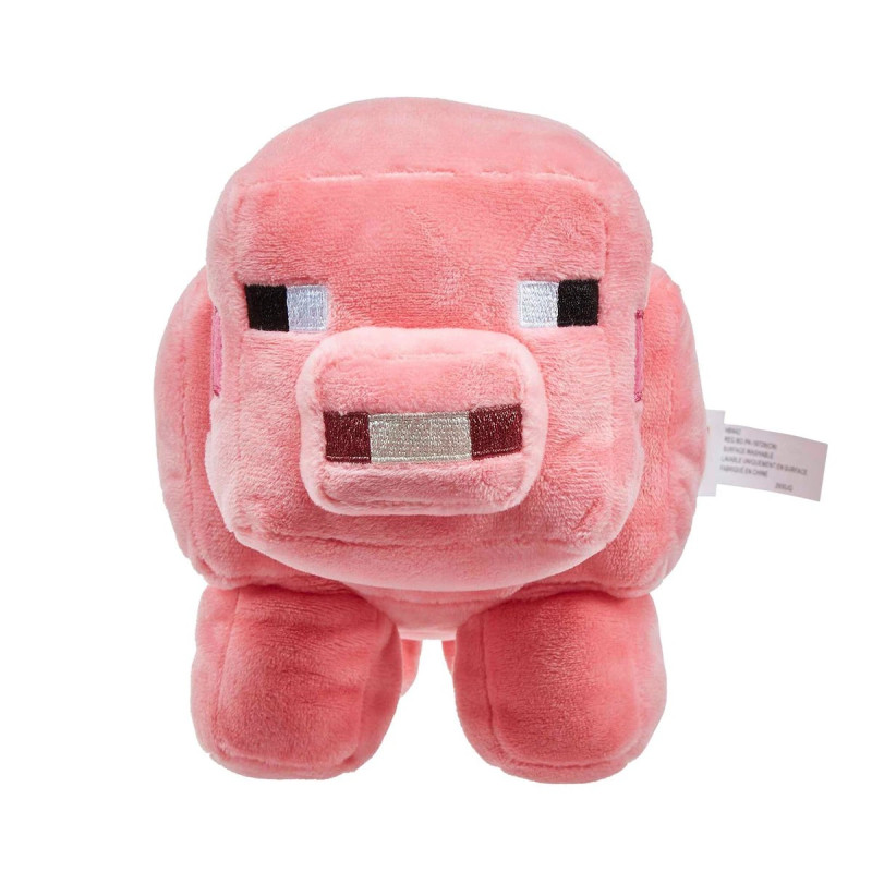 Плюшена играчка прасе, Майнкрафт, 20 см