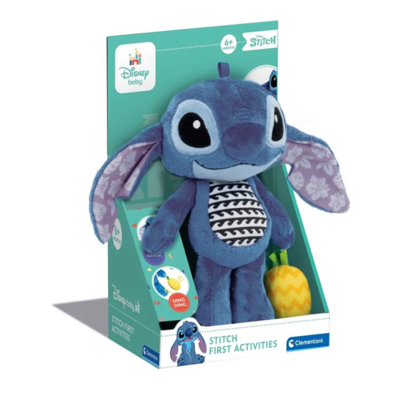 Интерактивна играчка Стич, Лило и Стич, 30 см