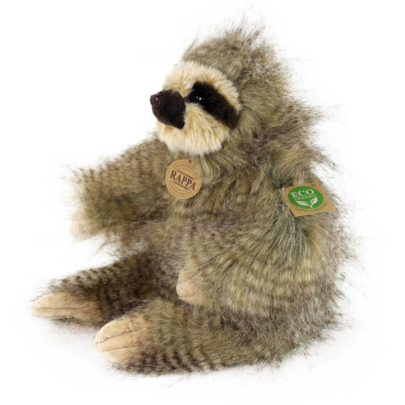 Плюшен Рошав ленивец, седящ, 25 см