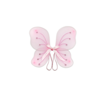 Красиви крила на фея в розово