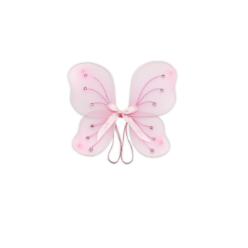 Красиви крила на фея в розово