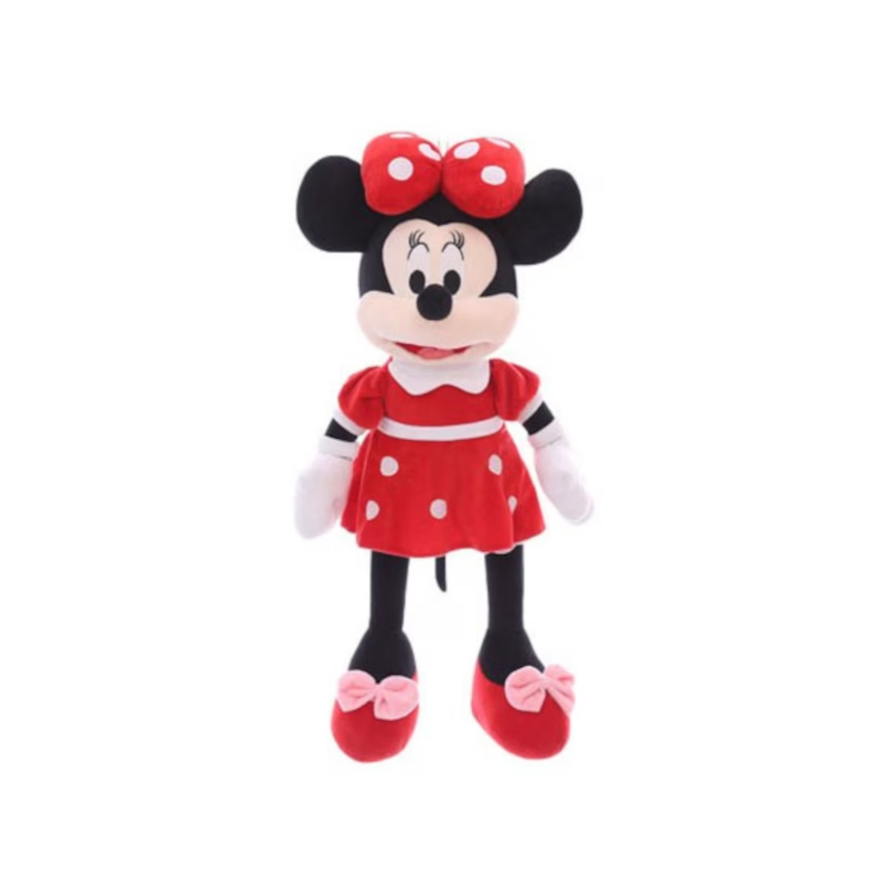 Плюшена играчка Мини Маус с червена рокличка, 50 см 