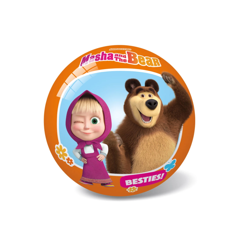 Детска топка Маша и мечока, 23 см