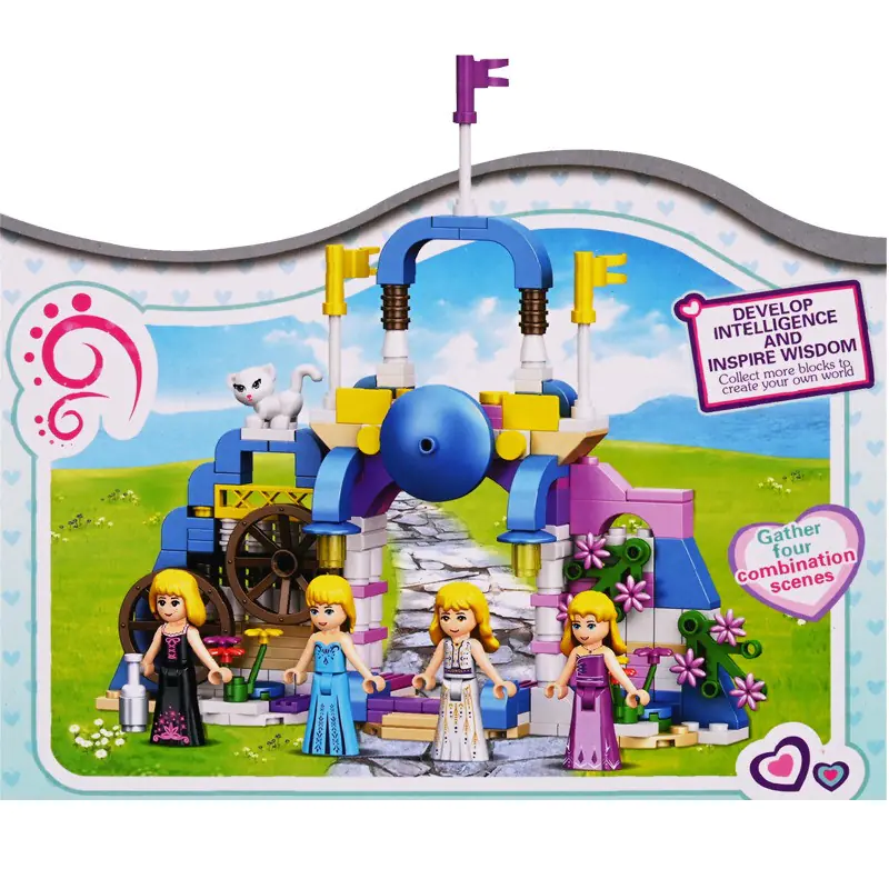 Детски конструктор 4 в 1 Dream Princess