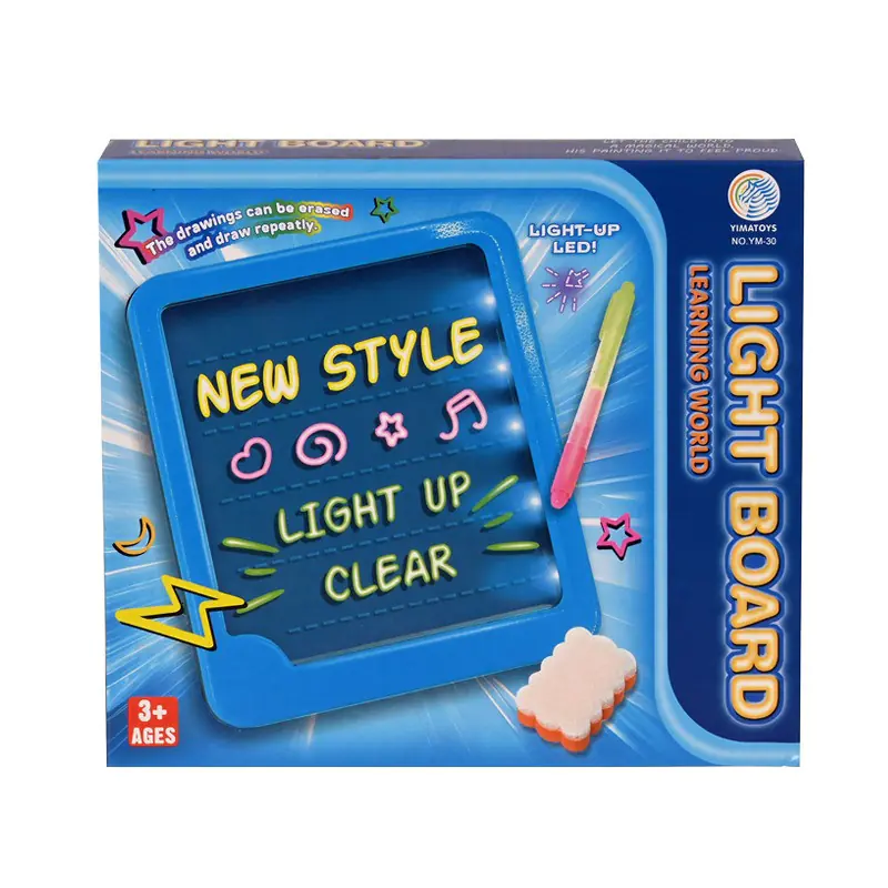 Магически дъска за рисуване с LED светлини 
