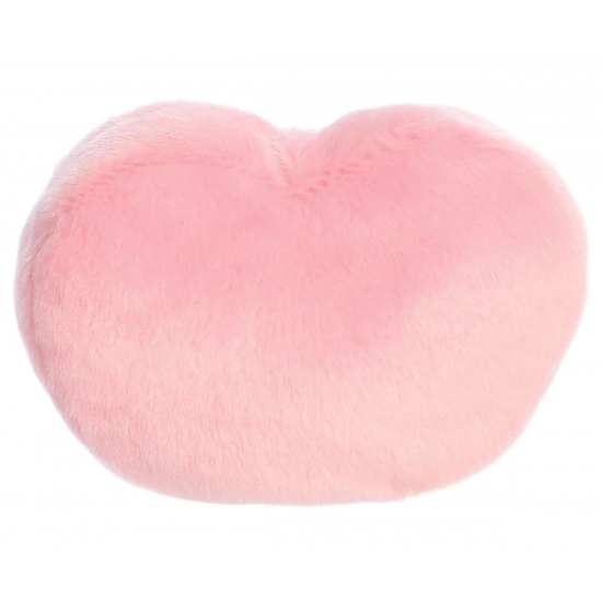 Плюшено сърце Aurora, розово, 12 см