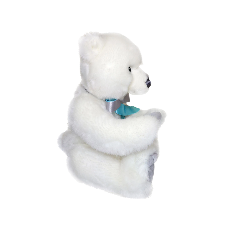Плюшено полярно мече Aurora, бяло, 29 см