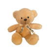 Плюшено мече Анди с надписана панделка, кафяво, 28 см
