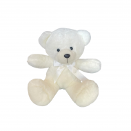 Плюшено мече, екрю, 22 см