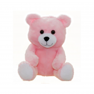 Плюшено мече, розово, 37 см 