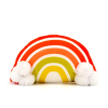 Декоративна възглавница дъга, цветна, 30 см
