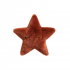 Декоративна възглавница звезда, бордо, 40 см