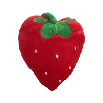 Плюшена възглавничка ягода, 40 см