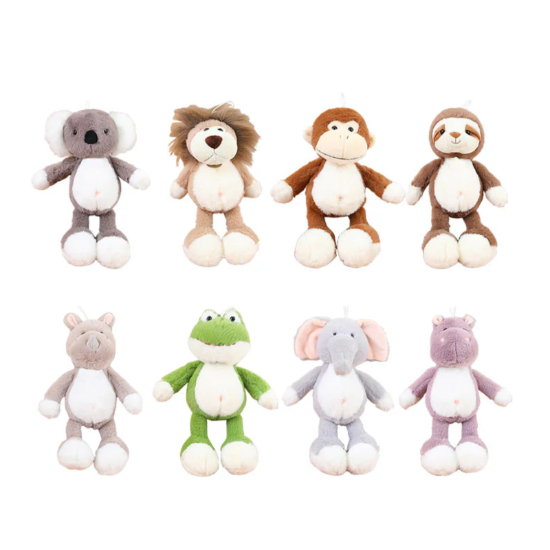 Плюшен лъв Симо с медальон, 30 см