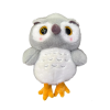 Плюшена сова Сиси, сива, 40 см