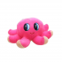 Плюшен октопод за закачане, розов, 20 см 