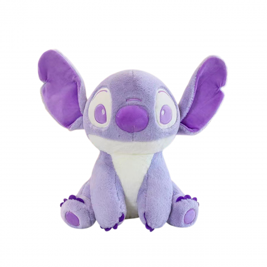 Плюшена играчка Стич в лилаво, Лило и Стич, 30 см