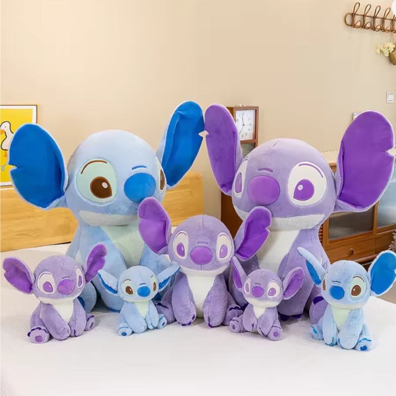 Плюшен Стич в лилаво, Лило и Стич, 30 см