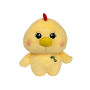 Плюшено пате Лола, жълто, 22 см