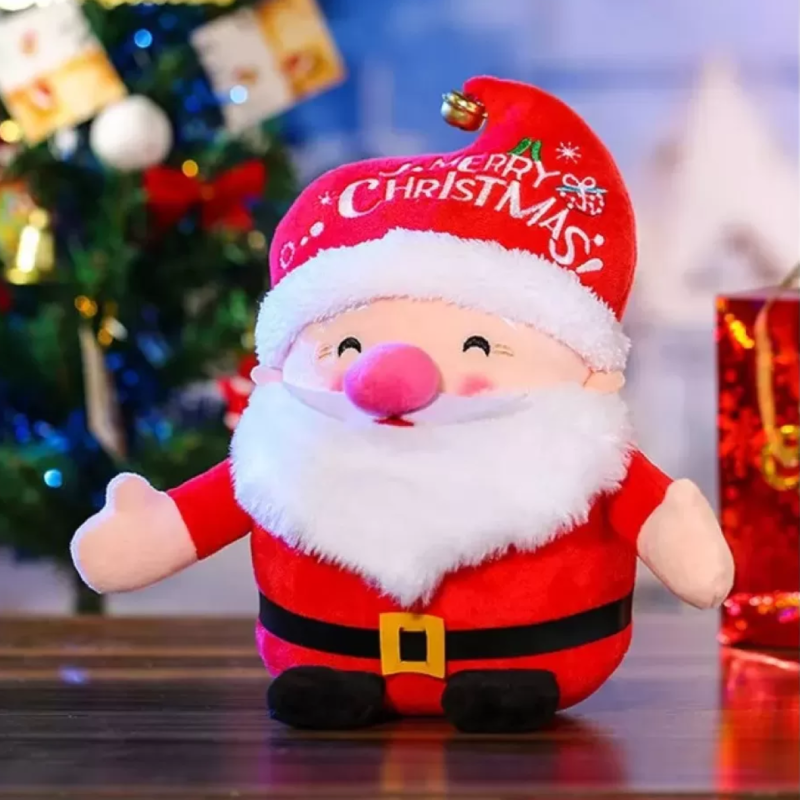 Плюшен Дядо Коледа, 20 см